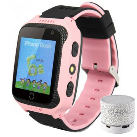 Ceas GPS Copii iUni Kid530, Touchscreen, Telefon incorporat, Bluetooth, Camera 1.3MP, Lanterna, Buto